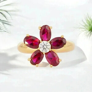 🇨🇦🆕5th Avenue Women’s Floral Ring